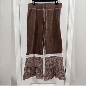 Gap hippy flowy flower pants